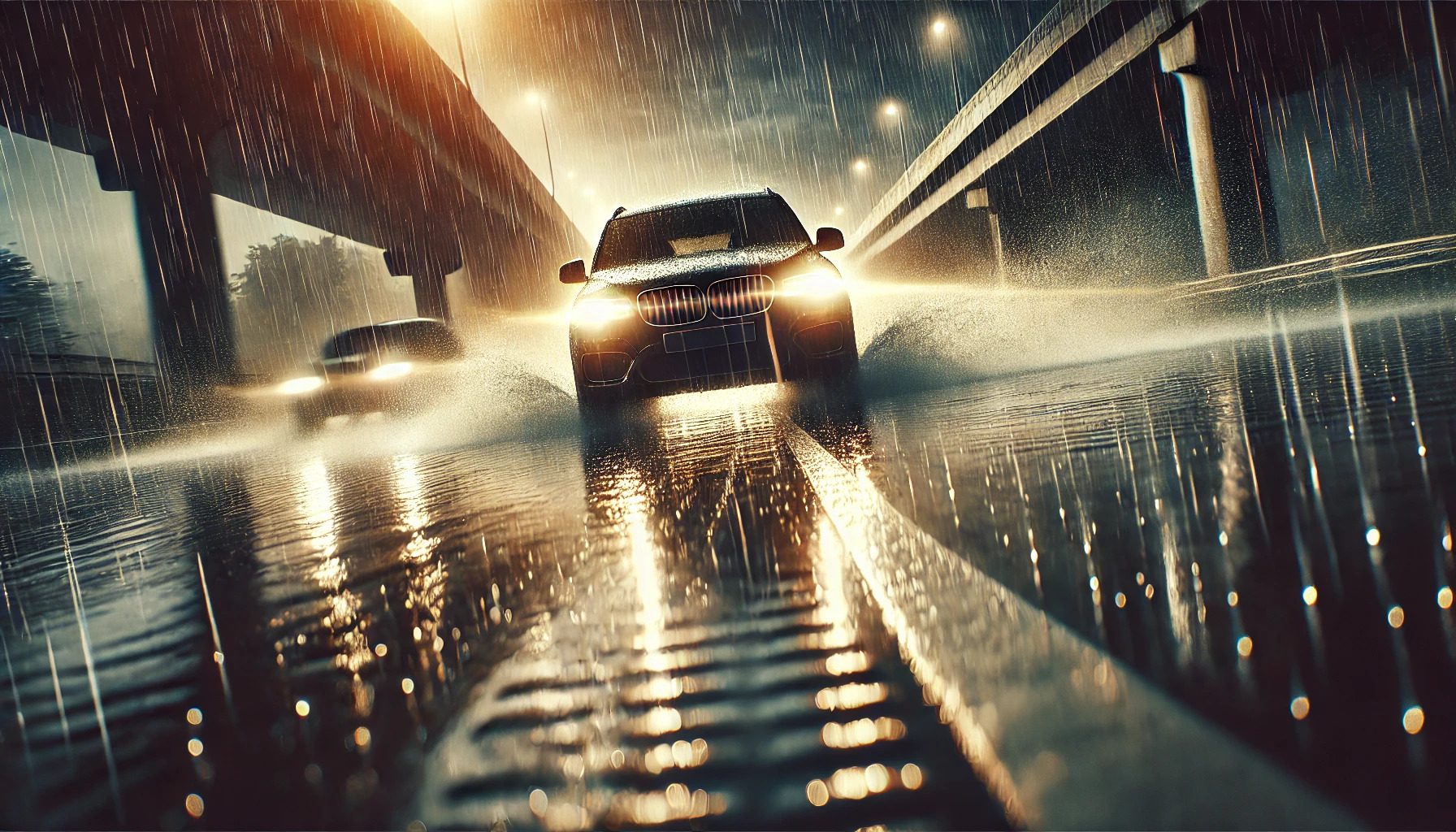 Aquaplaning vermeiden: So fahren Sie sicher bei Regen